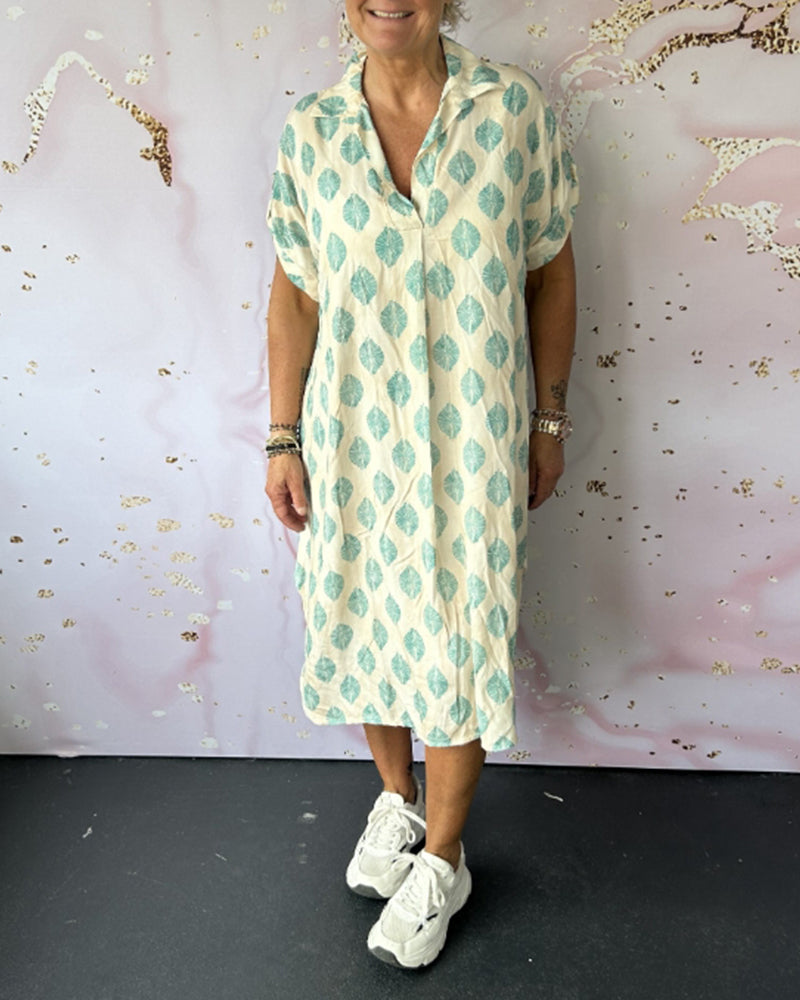 MAYLORA™ | Luftige Bluse im Hemd-Stil