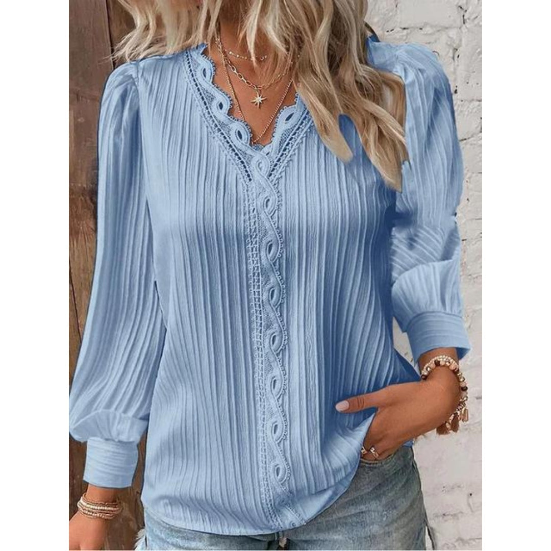 Camillia™ - Elegante Faltenbluse