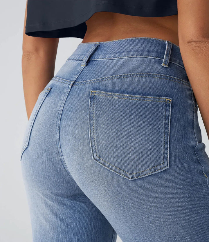 MAYLORA | Bequeme Hose mit Hohem Bund und Elastischem Material