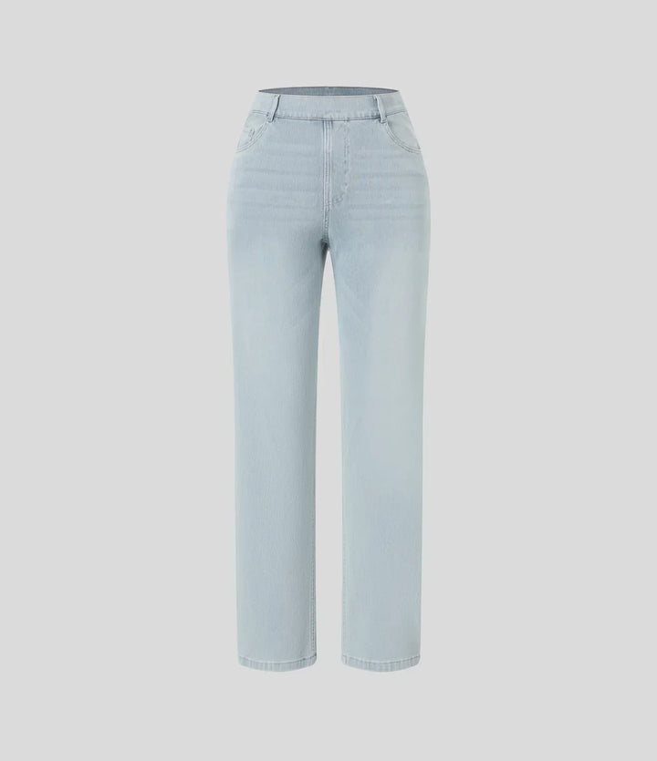 MAYLORA | Bequeme Hose mit Hohem Bund und Elastischem Material