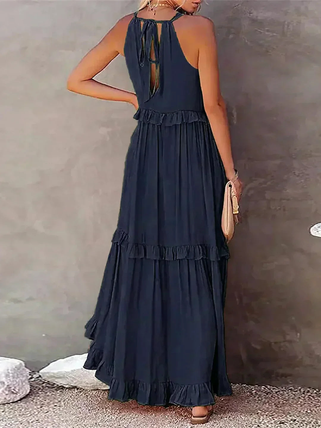 Landry - Ärmelloses Kleid mit stilvollen Rüschen