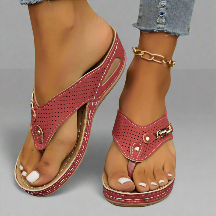 Mira | Bequeme und stilvolle Retro-Sandalen für Frauen mit Fußgewölbeunterstützung