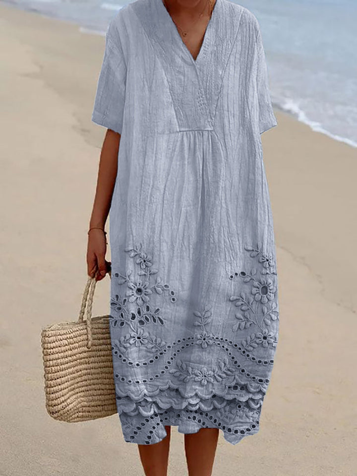 MAYLORA - Sommerliches Bedrucktes Kleid