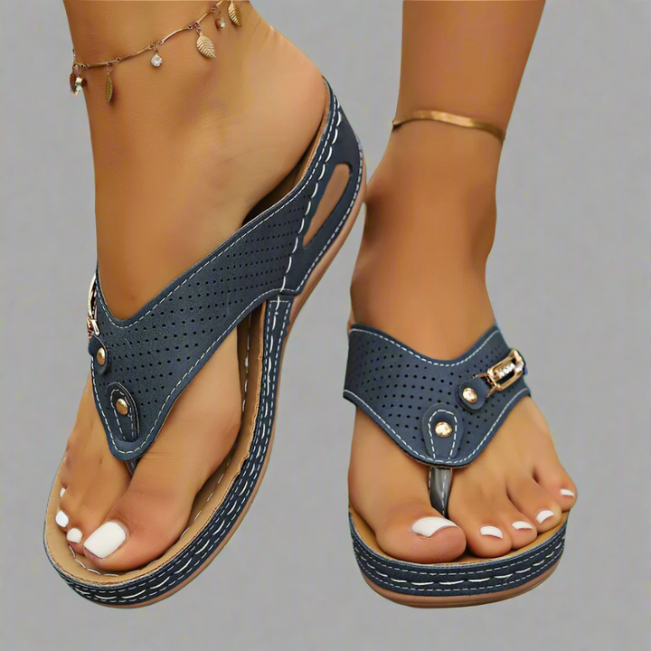 Mira | Bequeme und stilvolle Retro-Sandalen für Frauen mit Fußgewölbeunterstützung