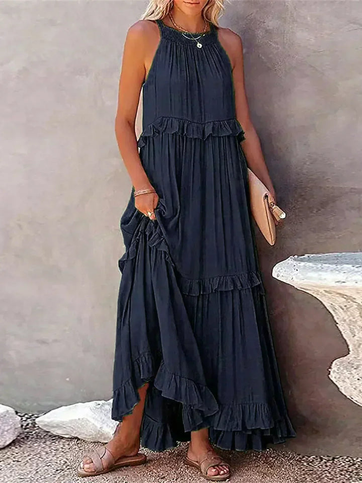 Landry - Ärmelloses Kleid mit stilvollen Rüschen