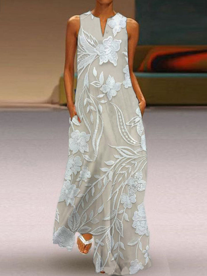 MAYLORA - Elegantes Bedrucktes Kleid