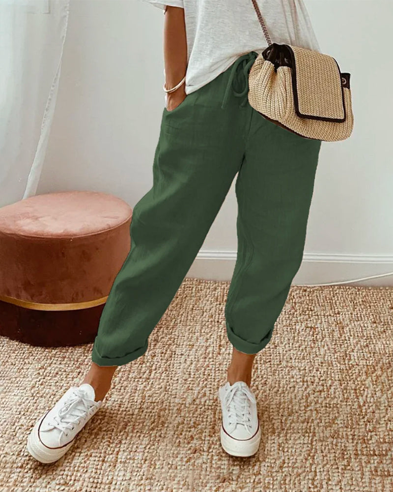 MAYLORA – Leichte Leinenhosen mit Stil