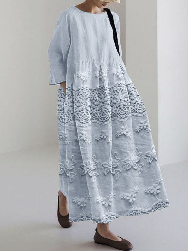 MAYLORA - Spitzenmuster Kleid