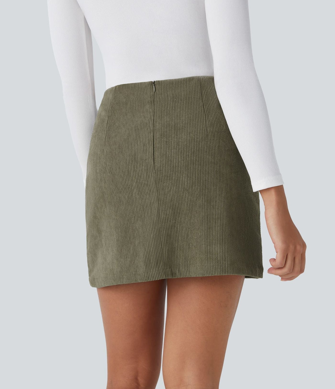 Emma | Stilvoller Cord-Jupe