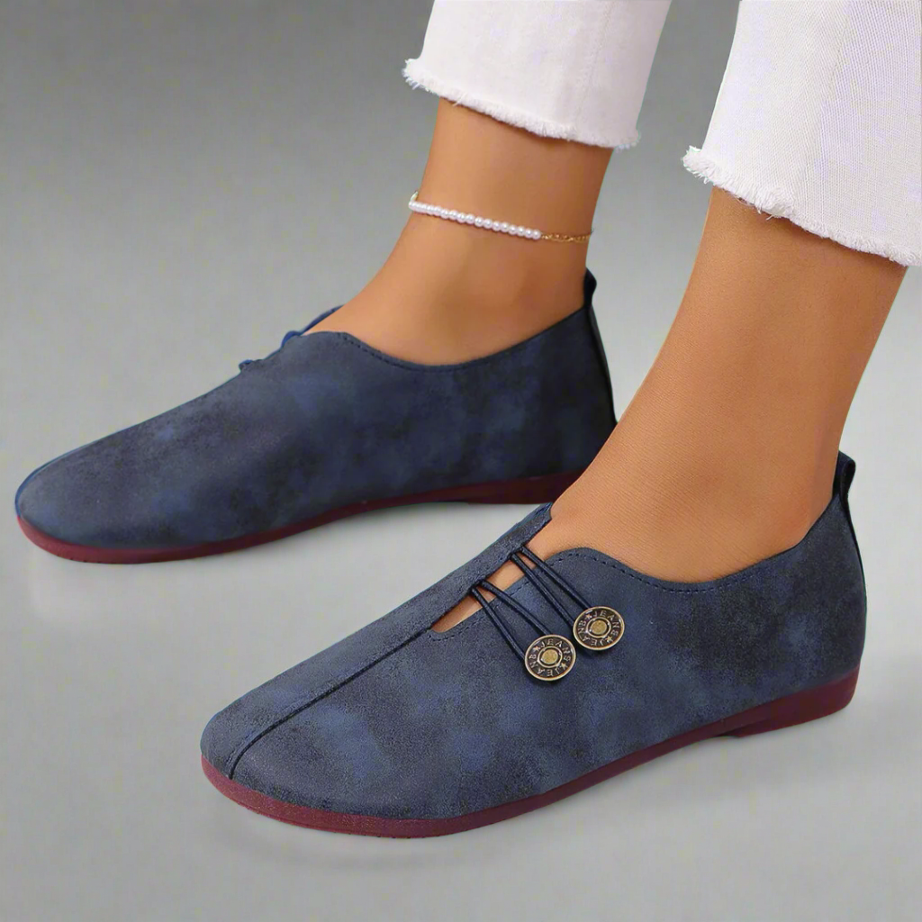 Kreszentia | Luxurious Goat Suede Moccasins