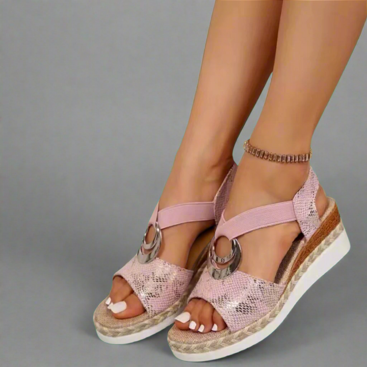Klarisse | Hochwertige orthopädische Sandalen in Croissant-Design für ultimativen Komfort