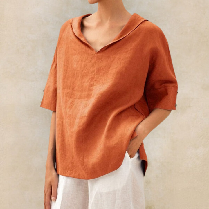 Lhinee™ - Bequeme Freizeitbluse mit lockerer Passform