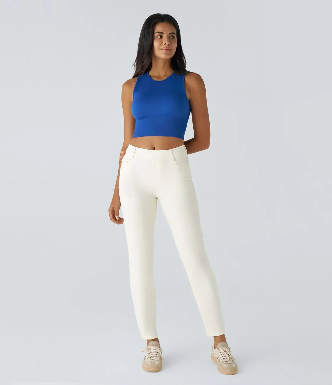 MAYLORA | Bequeme Hose mit Hohem Bund und Elastischem Material