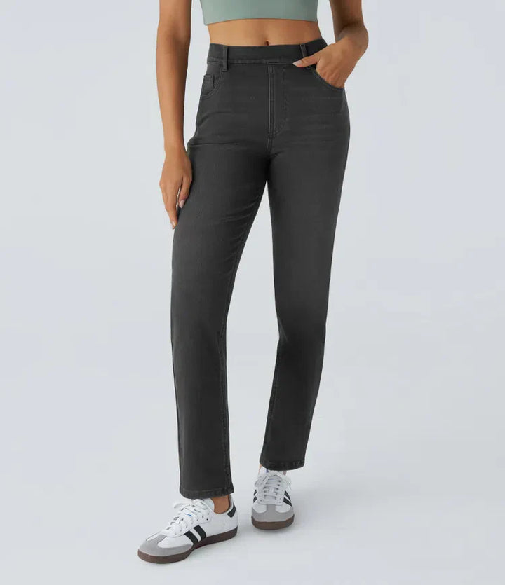 MAYLORA | Bequeme Hose mit Hohem Bund und Elastischem Material