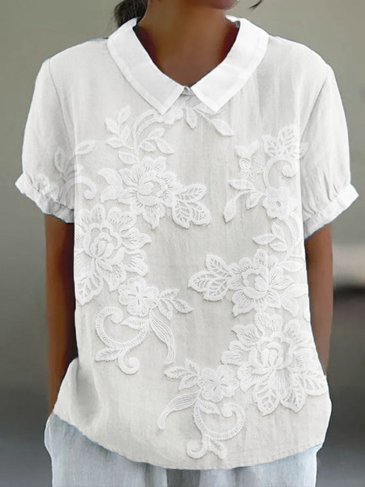 MAYLORA - Retro Print Shirt