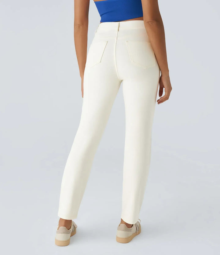 MAYLORA | Bequeme Hose mit Hohem Bund und Elastischem Material