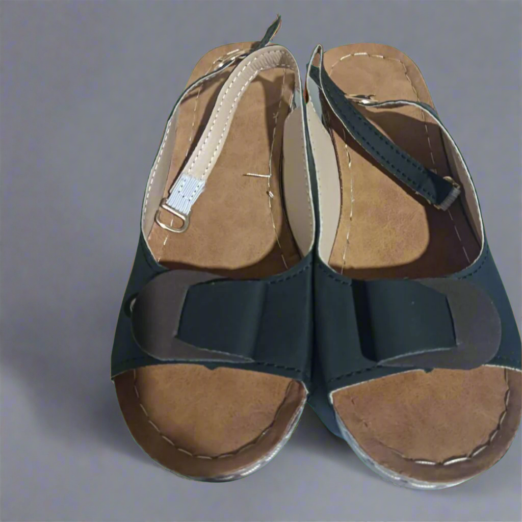 Clara | Retro-Wedgesandalen für Damen – Stilvoller Komfort