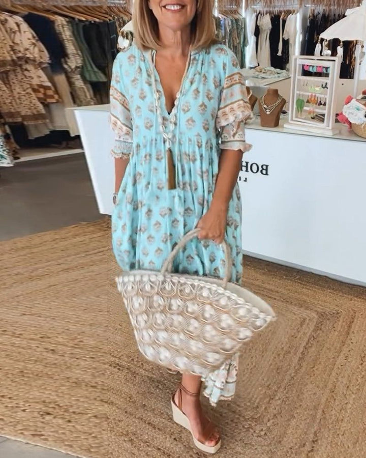 MAYLORA™ | Bohemian Fringed Tunic