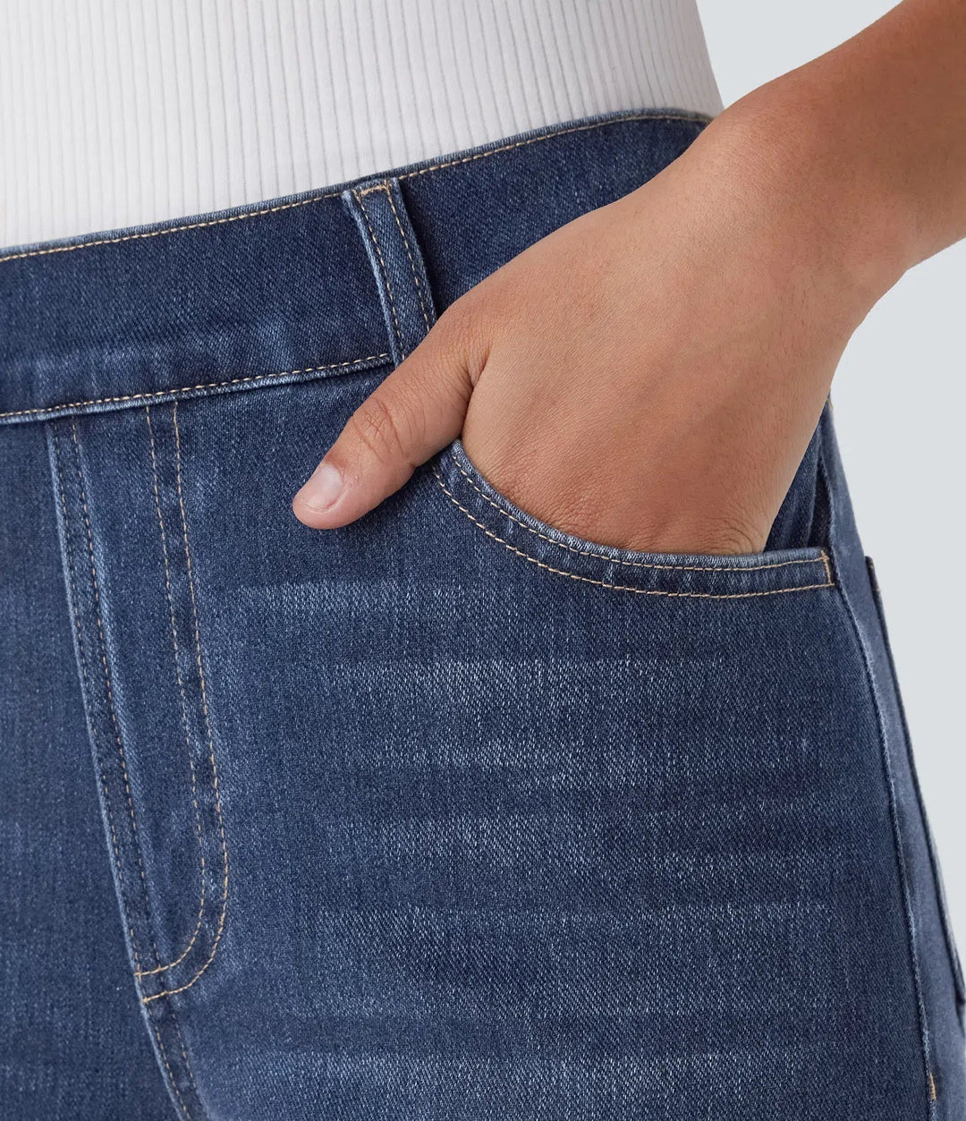 MAYLORA | Bequeme Hose mit Hohem Bund und Elastischem Material