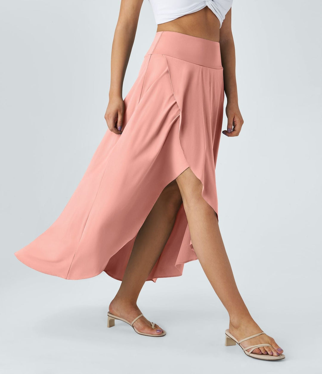 Maxirock Natalia mit Schlitz - Stilvolle Eleganz und Komfort.