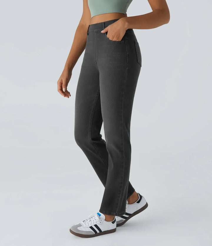 MAYLORA | Bequeme Hose mit Hohem Bund und Elastischem Material