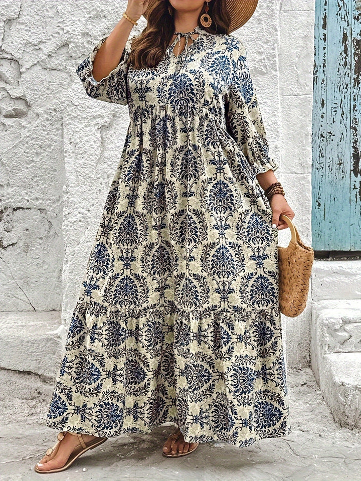 Elora | Stilvolles Plus-Size Kleid