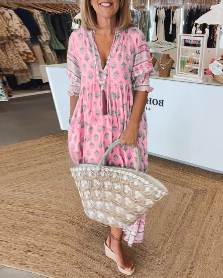 MAYLORA™ | Bohemian Fringed Tunic