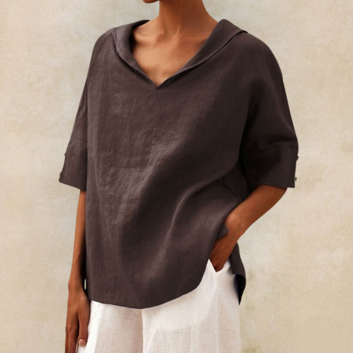 Lhinee™ - Bequeme Freizeitbluse mit lockerer Passform