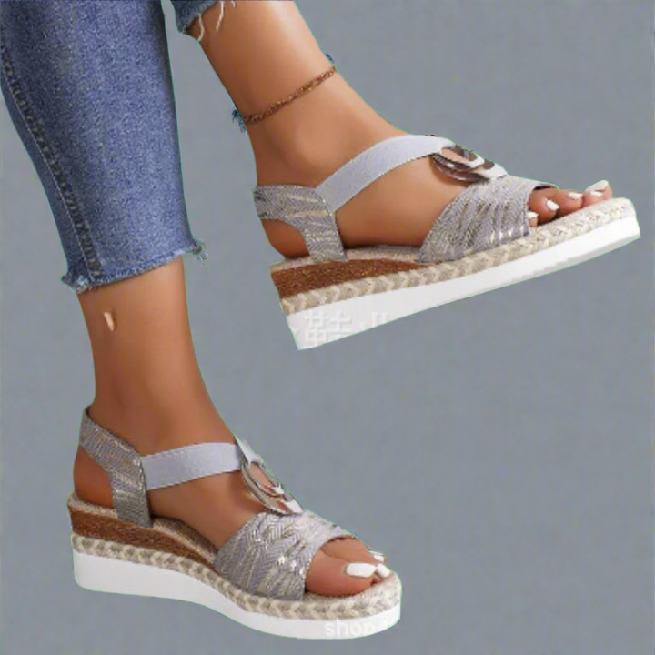 Klarisse | Hochwertige orthopädische Sandalen in Croissant-Design für ultimativen Komfort