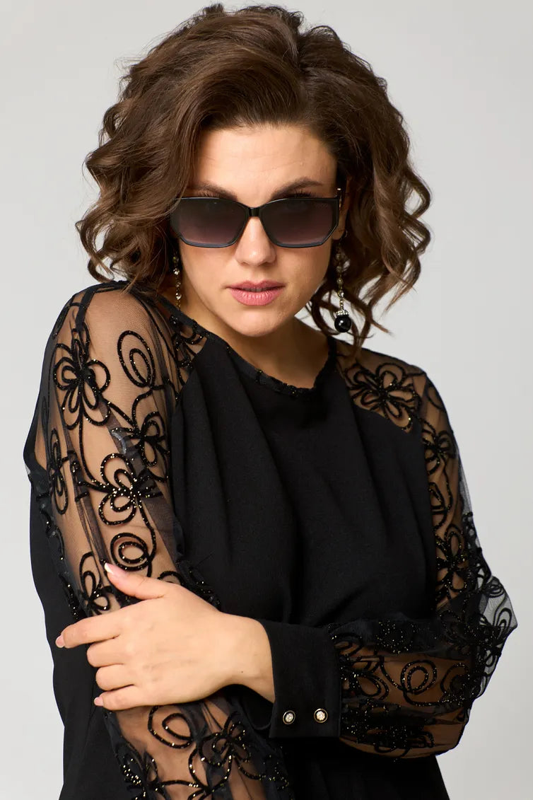 Elara - Elegantes Kleid mit Ärmeln