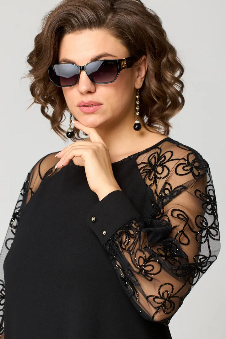 Elara - Elegantes Kleid mit Ärmeln