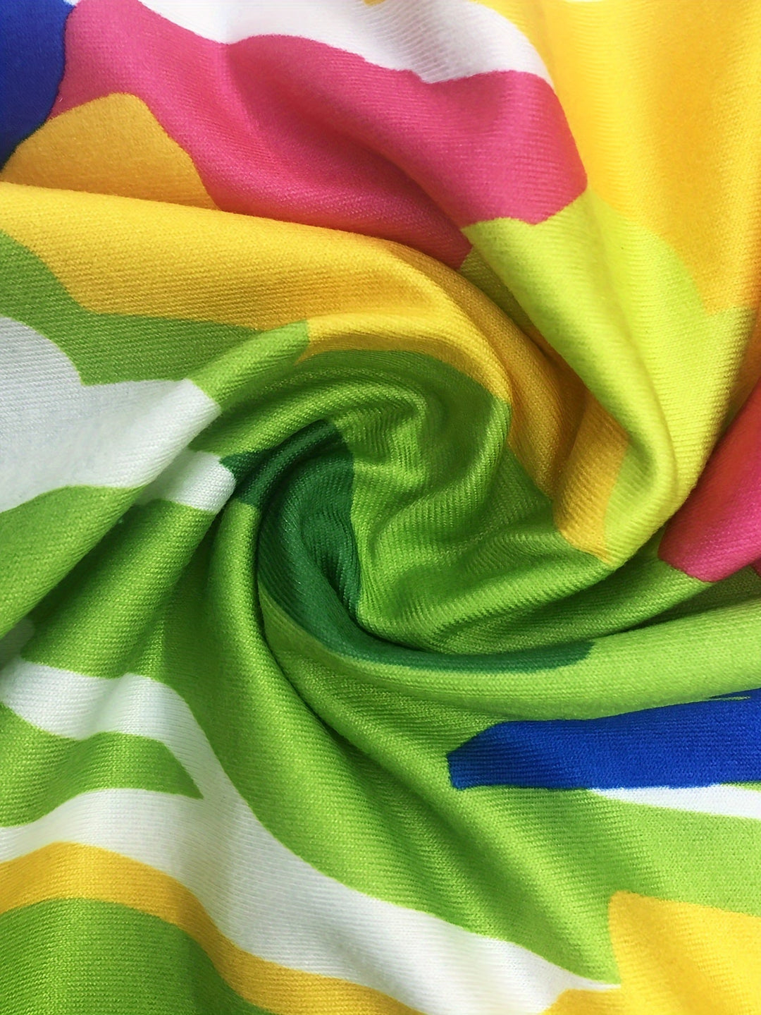 Lindsay | Buntes Kleid in Übergröße