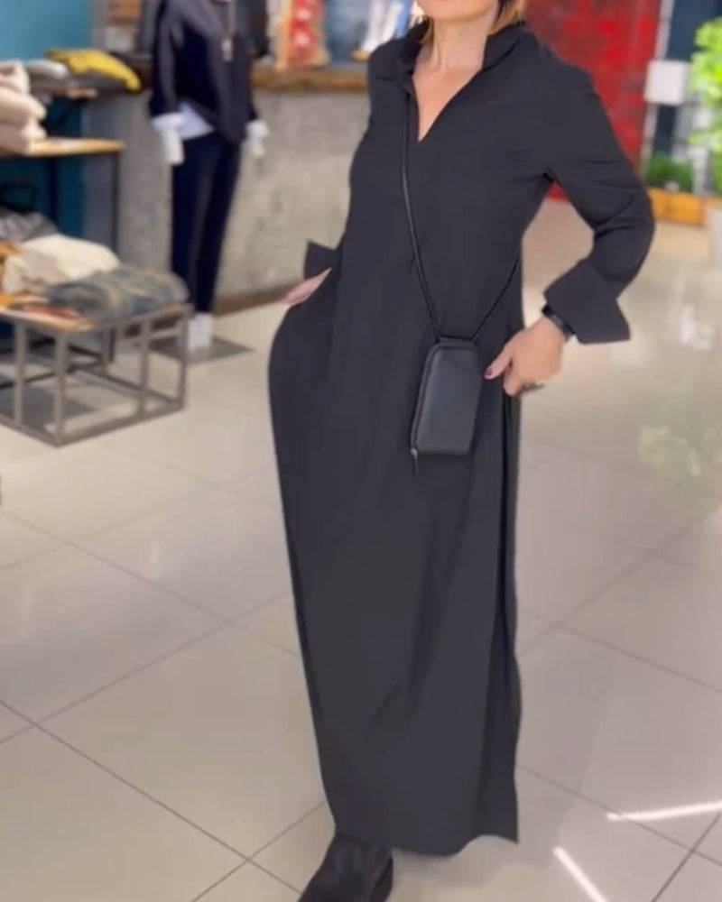 Evie - Retro Maxi Kleid