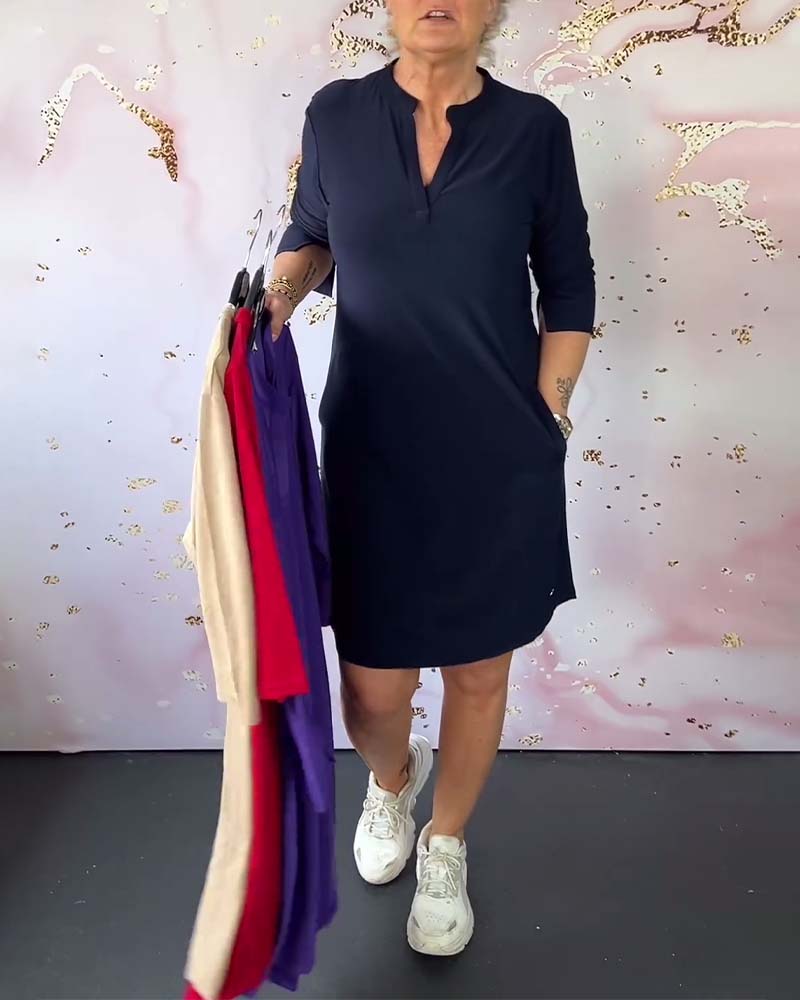 MAYLORA™ | Entspanntes Polo-Kleid für den Alltag