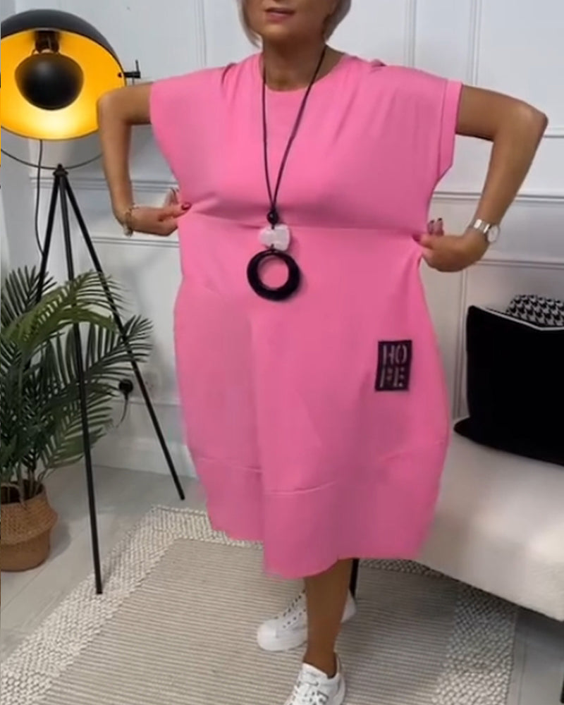 Cleo - Stilvolles Kurzarmkleid