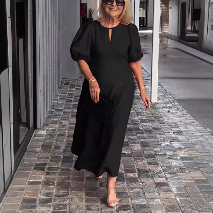 Frankie - Elegantes, Weites Kleid mit Puffärmeln