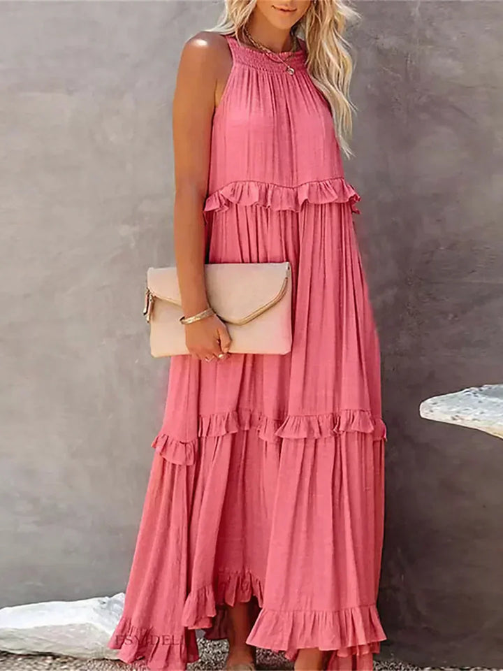 Landry - Ärmelloses Kleid mit stilvollen Rüschen