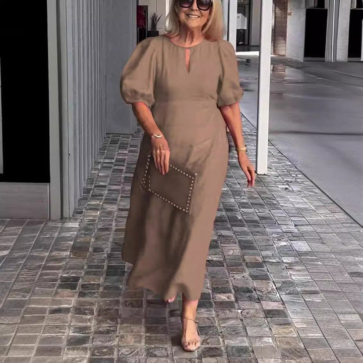 Frankie - Elegantes, Weites Kleid mit Puffärmeln