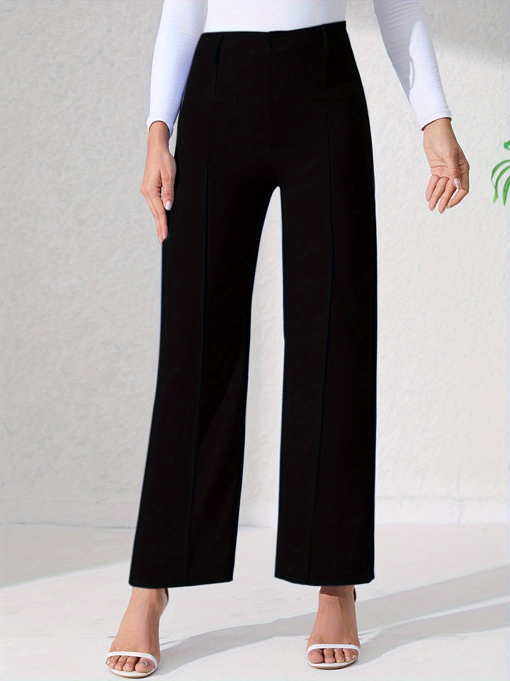MAYLORA – Premium High Waist Hose mit weitem Bein
