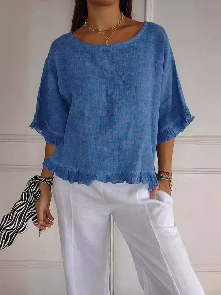 Claudia™ - Stilvolle Casual Bluse