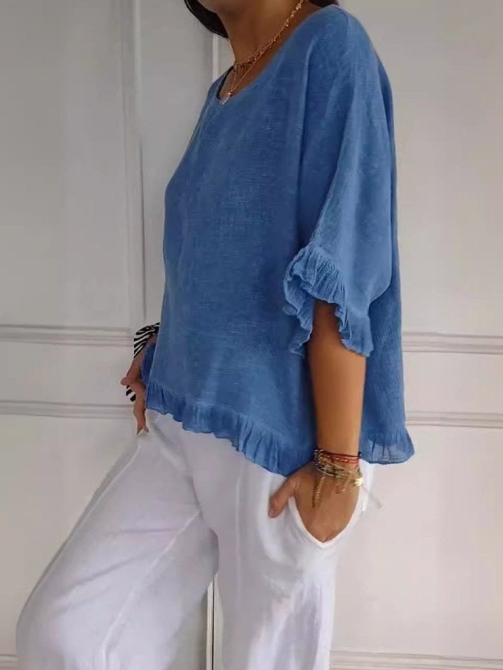 Claudia™ - Stilvolle Casual Bluse