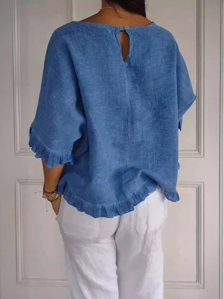 Claudia™ - Stilvolle Casual Bluse