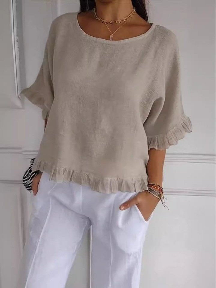 Claudia™ - Stilvolle Casual Bluse