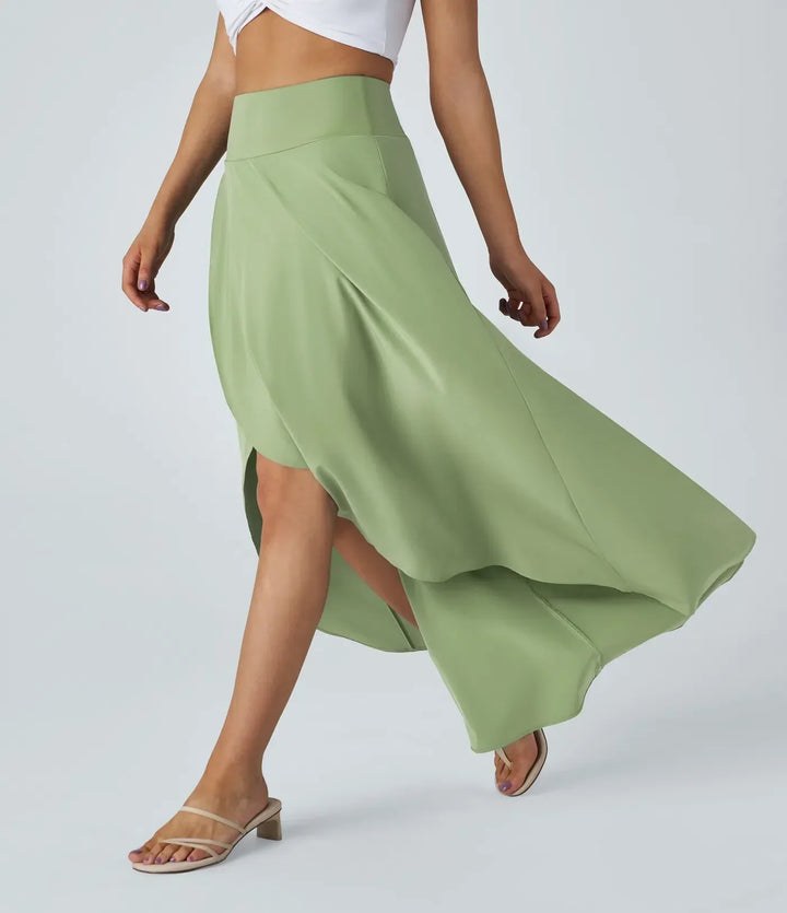 Maxirock Natalia mit Schlitz - Stilvolle Eleganz und Komfort.