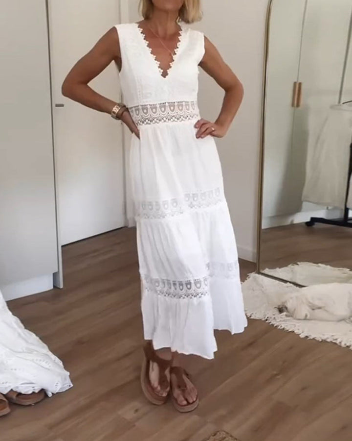 Jolene - Stilvolles, Fließendes Boho-Kleid