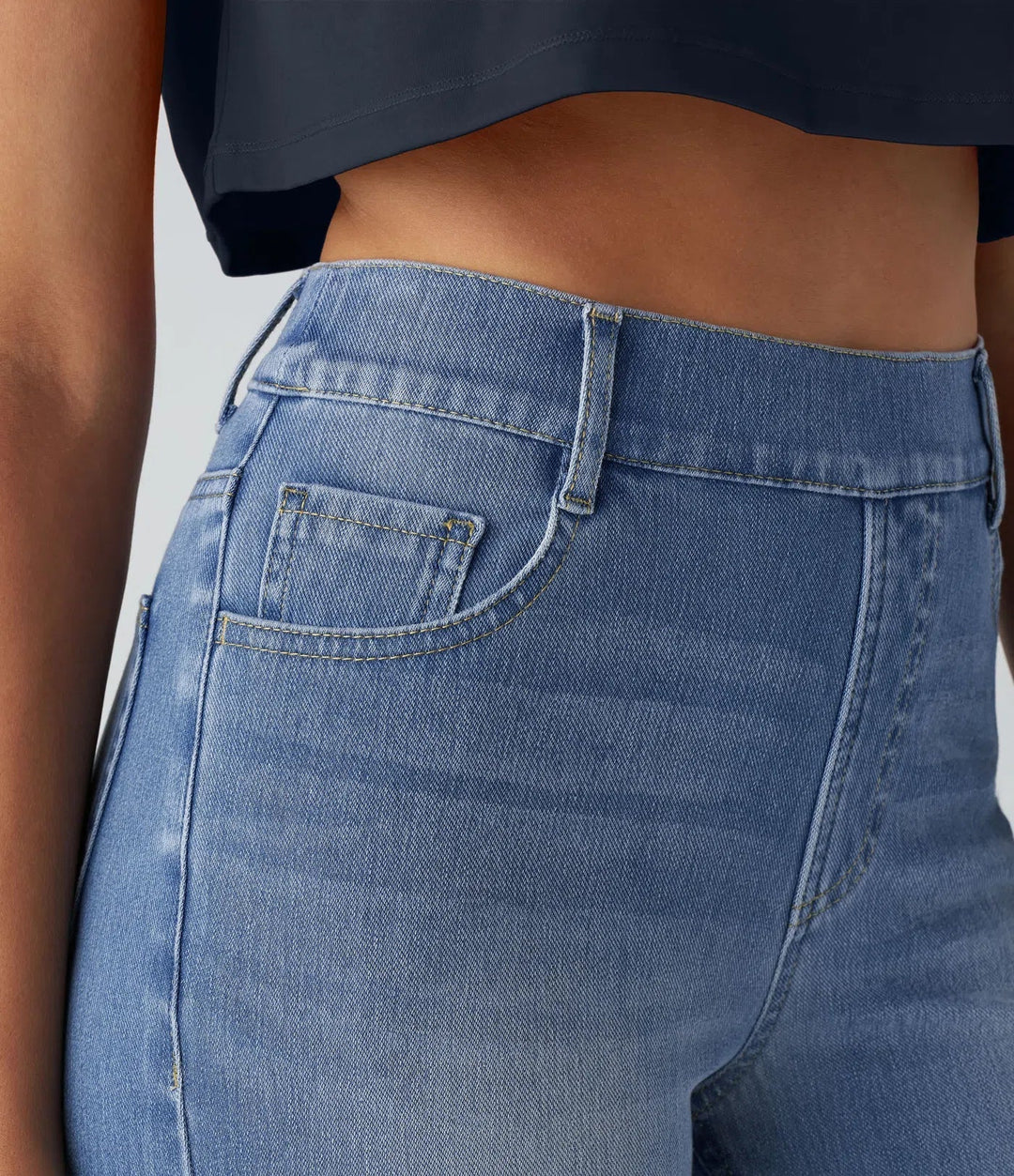 MAYLORA | Bequeme Hose mit Hohem Bund und Elastischem Material