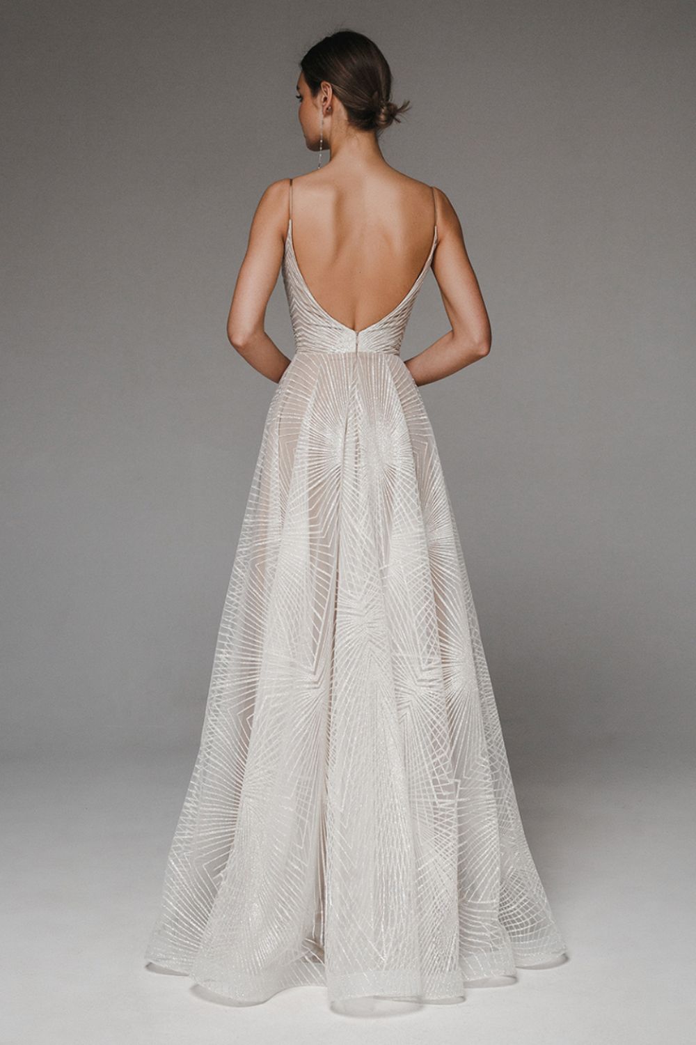 Thalassa - Elegantes Glitzer-Abendkleid in Maxi-Länge