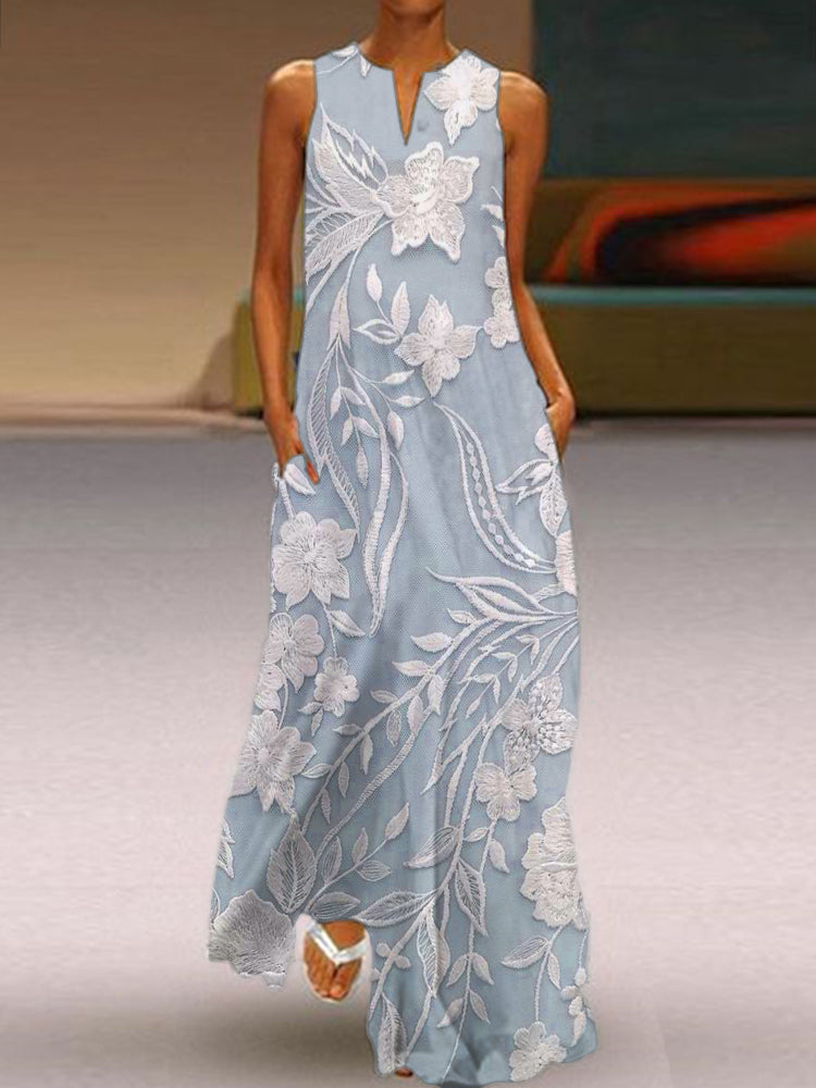 MAYLORA - Elegantes Bedrucktes Kleid