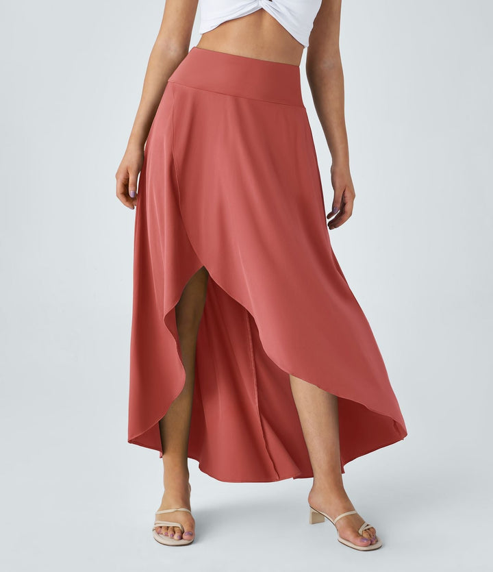 Maxirock Natalia mit Schlitz - Stilvolle Eleganz und Komfort.