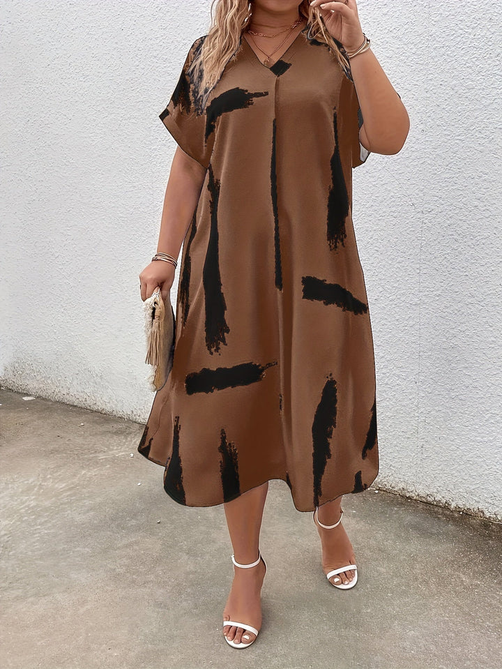 Lauren | Elegantes Plus-Size Kleid